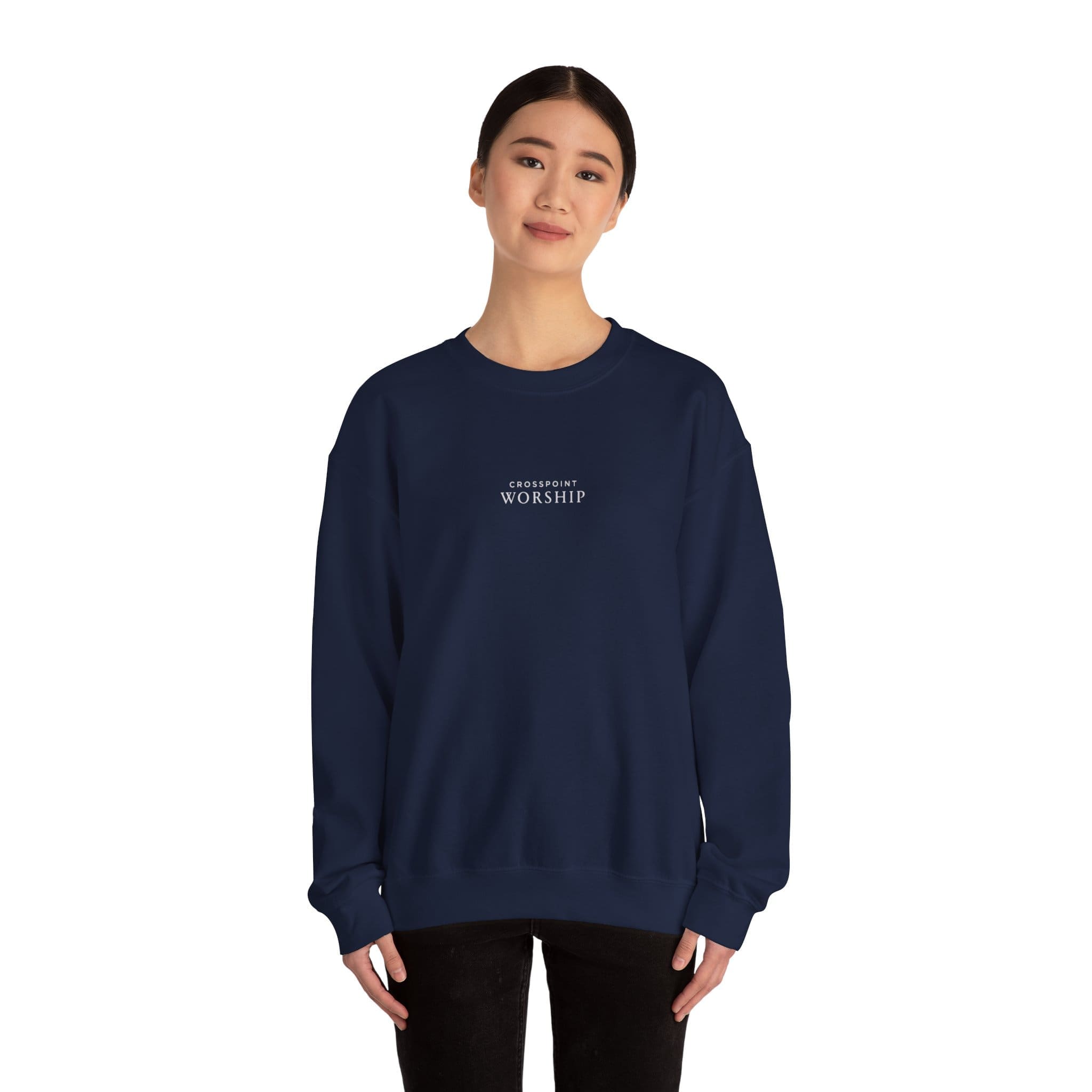 'CrossPoint Worship' Crewneck Sweatshirt - Image 8