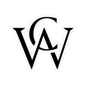 'CW' Sticker