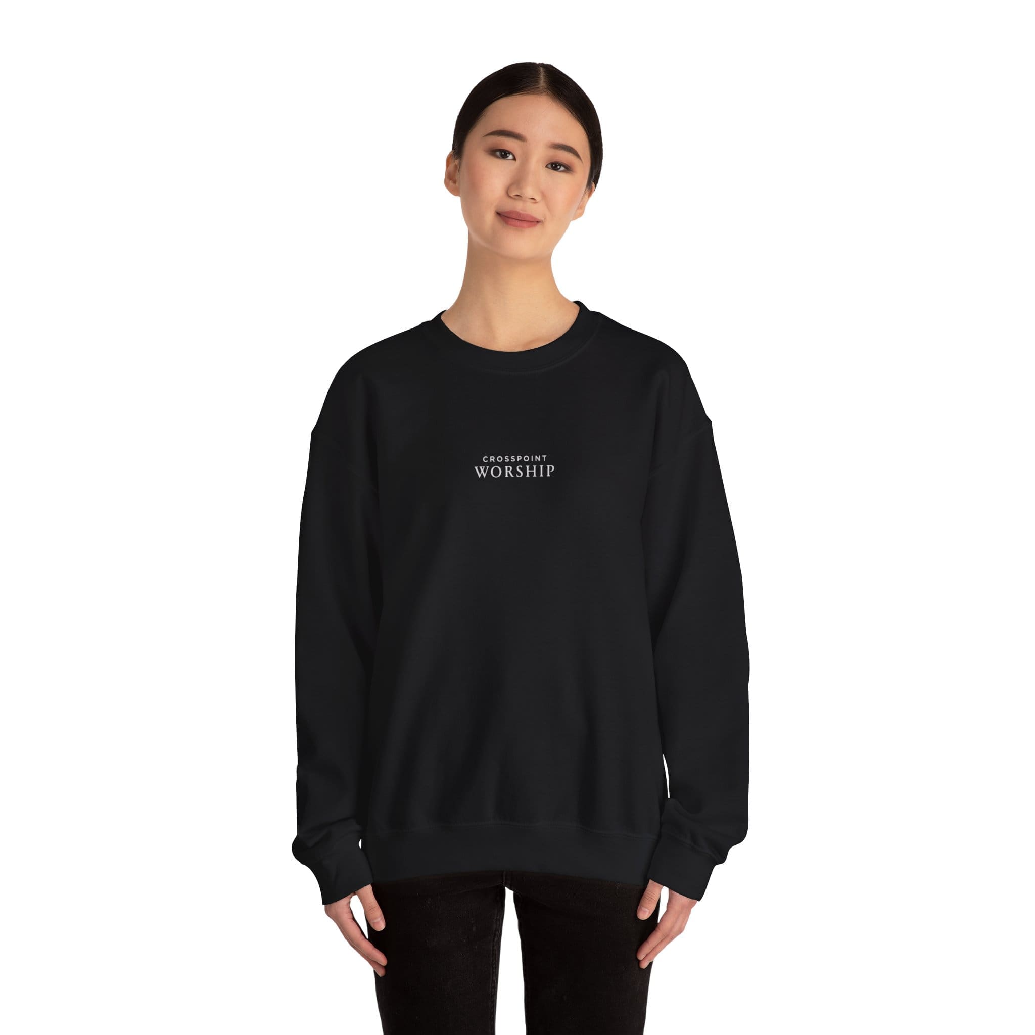 'CrossPoint Worship' Crewneck Sweatshirt - Image 4